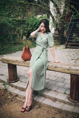 chọn váy theo hoàn cảnh sử dụng Dáng người hình đồng hồ cát