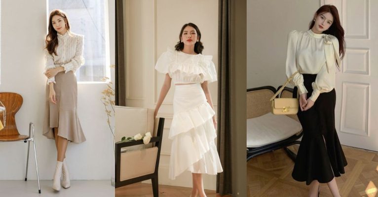 Chân váy đuôi cá kết hợp áo gì? - Nox Boutique 2025 2 chân váy đuôi cá kết hợp áo gì